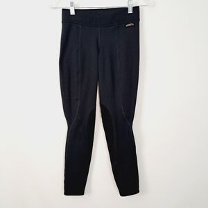 Kerrits Black‎ Textured Fleece Lite Lightweight Riding Breeches XS